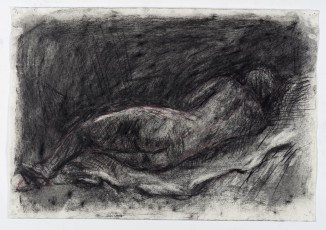 <div class="lightbox-artworktitle">Drawing for Studio Life, Episode 1 (Reclining Nude, after Rembrandt Etching)</div><div class="lightbox-artworkyear">2020</div><div class="lightbox-artworkdescription">Charcoal and red pencil on paper</div><div class="lightbox-artworkdimension">39.5 x 57 cm</div><div class="lightbox-artworkdimension"></div><div class="lightbox-tagswithlinks"><A rel='nofollow' href='/page/1/?s=%23Charcoal'>#Charcoal</A> <A rel='nofollow' href='/page/1/?s=%23Paper'>#Paper</A> <A rel='nofollow' href='/page/1/?s=%23StudioLife'>#StudioLife</A> <A rel='nofollow' href='/page/1/?s=%23Pastel'>#Pastel</A></div>