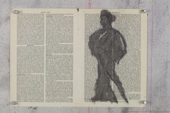 <div class="lightbox-artworktitle">Drawing for 7 Fragments for George Méliès (Shadow Woman)</div><div class="lightbox-artworkyear">2003</div><div class="lightbox-artworkdescription">Charcoal, red and blue pencil on found pages</div><div class="lightbox-artworkdimension">27 x 37 cm</div><div class="lightbox-artworkdimension"></div><div class="lightbox-tagswithlinks"><A href='/page/1/?s=%23Charcoal'>#Charcoal</A> <A href='/page/1/?s=%23FoundPaper'>#FoundPaper</A> <A href='/page/1/?s=%23Series'>#Series</A> <A href='/page/1/?s=%23ColouredPencil'>#ColouredPencil</A> <A href='/page/1/?s=%237FragmentsForGeorgesMelies'>#7FragmentsForGeorgesMelies</A></div>