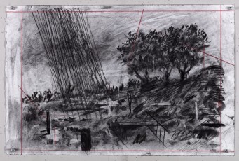 <div class="lightbox-artworktitle">Drawing for Studio Life, Episode 9 (Thundershower)</div><div class="lightbox-artworkyear">2022</div><div class="lightbox-artworkdescription">Charcoal and Coloured pencil on paper</div><div class="lightbox-artworkdimension"></div><div class="lightbox-artworkdimension"></div><div class="lightbox-tagswithlinks"><A rel='nofollow' href='/page/1/?s=%23Charcoal'>#Charcoal</A> <A rel='nofollow' href='/page/1/?s=%23Paper'>#Paper</A> <A rel='nofollow' href='/page/1/?s=%23StudioLife'>#StudioLife</A> <A rel='nofollow' href='/page/1/?s=%23ColouredPencil'>#ColouredPencil</A></div>