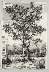 <div class="lightbox-artworktitle">Where Shall We Place our Hope?</div><div class="lightbox-artworkyear">2020</div><div class="lightbox-artworkdescription">Indian ink, red pencil and collage on handmade paper</div><div class="lightbox-artworkdimension">120 x 85 cm</div><div class="lightbox-artworkdimension"></div><div class="lightbox-tagswithlinks"><A rel='nofollow' href='/page/1/?s=%23Ink'>#Ink</A> <A rel='nofollow' href='/page/1/?s=%23Paper'>#Paper</A> <A rel='nofollow' href='/page/1/?s=%23Tree'>#Tree</A> <A rel='nofollow' href='/page/1/?s=%23Text'>#Text</A> <A rel='nofollow' href='/page/1/?s=%23StudioLife'>#StudioLife</A></div>