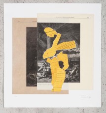 <div class="lightbox-artworktitle">Four Songs for Autumn (Waterloo)</div><div class="lightbox-artworkyear">2024</div><div class="lightbox-artworkdescription">Lithograph, Collage and Chine Collé of pages from L'Esposizione di Parigi del 1878 Illustrata printed on Kitakata and Somerset book and attached to Somerset Satin, 300 gsm paper</div><div class="lightbox-artworkdimension">Paper Size: 50.8 x 47 cm
Image Size: 39.2 x 39 cm</div><div class="lightbox-artworkdimension">Edition of 30 plus 3 artist's proofs</div>