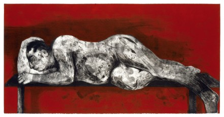 <div class="lightbox-artworktitle">The Red Sleeper </div><div class="lightbox-artworkyear">1997</div><div class="lightbox-artworkdescription">Etching, aquatint and drypoint from two plates on Velin Arches Blanc paper</div><div class="lightbox-artworkdimension">100 x 192 cm</div><div class="lightbox-artworkdimension">Edition of </div><div class="lightbox-tagswithlinks"><a rel='nofollow' href='/page/1/?s=%23SelfPortrait'>#SelfPortrait</A> <a rel='nofollow' href='/page/1/?s=%23Series'>#Series</A> <a rel='nofollow' href='/page/1/?s=%23Edition'>#Edition</A> <a rel='nofollow' href='/page/1/?s=%23Etching'>#Etching</A> <a rel='nofollow' href='/page/1/?s=%23Ubu'>#Ubu</A></div>