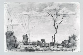 <div class="lightbox-artworktitle">Drawing for The Magic Flute (Landscape with Faded Spoons)</div><div class="lightbox-artworkyear">2004</div><div class="lightbox-artworkdescription">Charcoal on paper</div><div class="lightbox-artworkdimension"></div><div class="lightbox-artworkdimension"></div><div class="lightbox-tagswithlinks"><A rel='nofollow' href='/page/1/?s=%23Charcoal'>#Charcoal</A> <A rel='nofollow' href='/page/1/?s=%23Paper'>#Paper</A> <A rel='nofollow' href='/page/1/?s=%23TheMagicFlute'>#TheMagicFlute</A></div>