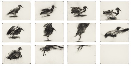 <div class="lightbox-artworktitle">Drawing for the film Other Faces</div><div class="lightbox-artworkyear">2011</div><div class="lightbox-artworkdescription">Charcoal and charcoal powder on paper</div><div class="lightbox-artworkdimension">Each page: 40 x 60.5 cm </div><div class="lightbox-artworkdimension"></div><div class="lightbox-tagswithlinks"><a rel='nofollow' href='/page/1/?s=%23Charcoal'>#Charcoal</A> <a rel='nofollow' href='/page/1/?s=%23Paper'>#Paper</A> <a rel='nofollow' href='/page/1/?s=%23DrawingsForProjection'>#DrawingsForProjection</A> <a rel='nofollow' href='/page/1/?s=%23OtherFaces'>#OtherFaces</A></div>