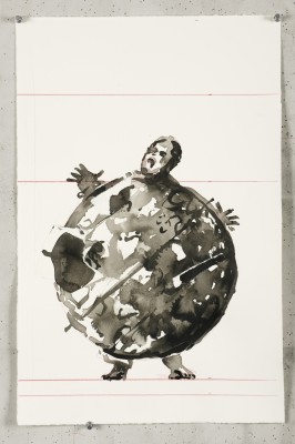 <div class="lightbox-artworktitle">Sketch for The Refusal of Time (Man in Globe Suit)</div><div class="lightbox-artworkyear">2011</div><div class="lightbox-artworkdescription">Ink, watercolour and pencil on paper</div><div class="lightbox-artworkdimension"></div><div class="lightbox-artworkdimension"></div><div class="lightbox-tagswithlinks"><a rel='nofollow' href='/page/1/?s=%23Ink'>#Ink</A> <a rel='nofollow' href='/page/1/?s=%23Paper'>#Paper</A> <a rel='nofollow' href='/page/1/?s=%23TheRefusalofTime'>#TheRefusalofTime</A> <a rel='nofollow' href='/page/1/?s=%23Watercolour'>#Watercolour</A> <a rel='nofollow' href='/page/1/?s=%23Pencil'>#Pencil</A></div>