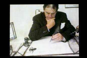 <div class="lightbox-artworktitle">Memo</div><div class="lightbox-artworkyear">1994</div><div class="lightbox-artworkdescription">35 mm film, transferred to video, Collaboration with Deborah Bell and Robert Hodgins</div><div class="lightbox-artworkdimension">3 minutes</div><div class="lightbox-artworkdimension">Edition of 6</div><div class="lightbox-tagswithlinks"><A rel='nofollow' href='/page/1/?s=%23Charcoal'>#Charcoal</A> <A rel='nofollow' href='/page/1/?s=%23Edition'>#Edition</A> <A rel='nofollow' href='/page/1/?s=%23SingleChannel'>#SingleChannel</A> <A rel='nofollow' href='/page/1/?s=%23Animation'>#Animation</A> <A rel='nofollow' href='/page/1/?s=%23LiveAction'>#LiveAction</A></div>