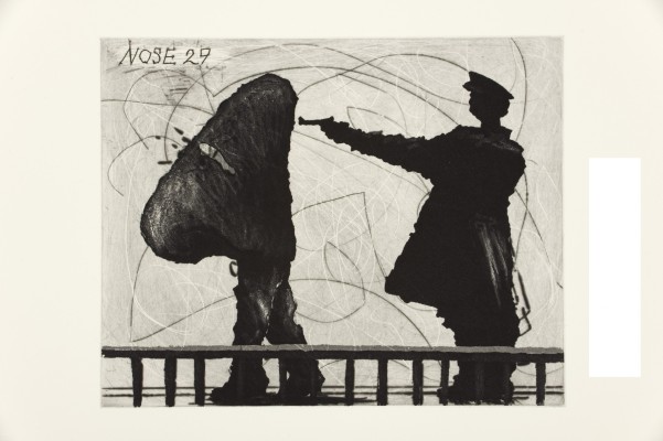 <div class="lightbox-artworktitle">Nose 29</div><div class="lightbox-artworkyear">2009</div><div class="lightbox-artworkdescription">Sugarlift aquatint, hardground etching, drypoint & engraving on Somerset Velvet, Soft White, 300gsm</div><div class="lightbox-artworkdimension"></div><div class="lightbox-artworkdimension">Edition of 50</div><div class="lightbox-tagswithlinks"><a rel='nofollow' href='/page/1/?s=%23Series'>#Series</A> <a rel='nofollow' href='/page/1/?s=%23Edition'>#Edition</A> <a rel='nofollow' href='/page/1/?s=%23Etching'>#Etching</A> <a rel='nofollow' href='/page/1/?s=%23TheNose'>#TheNose</A></div>