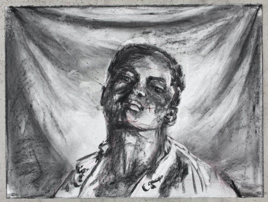 <div class="lightbox-artworktitle">Drawing for the film Other Faces</div><div class="lightbox-artworkyear">2010-11</div><div class="lightbox-artworkdescription">Charcoal and coloured pencil on paper</div><div class="lightbox-artworkdimension">57 x 76 cm</div><div class="lightbox-artworkdimension"></div><div class="lightbox-tagswithlinks"><a rel='nofollow' href='/page/1/?s=%23Charcoal'>#Charcoal</A> <a rel='nofollow' href='/page/1/?s=%23Paper'>#Paper</A> <a rel='nofollow' href='/page/1/?s=%23DrawingsForProjection'>#DrawingsForProjection</A> <a rel='nofollow' href='/page/1/?s=%23ColouredPencil'>#ColouredPencil</A> <a rel='nofollow' href='/page/1/?s=%23OtherFaces'>#OtherFaces</A></div>