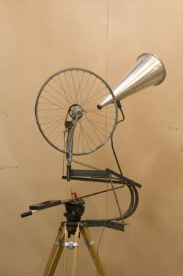 <div class="lightbox-artworktitle">Kinetic Sculpture from The Refusal of Time (C-Curve)</div><div class="lightbox-artworkyear">2011</div><div class="lightbox-artworkdescription">Found objects, mild steel, aluminium sheets, wood</div><div class="lightbox-artworkdimension">230 x 100 x 100 cm</div><div class="lightbox-artworkdimension"></div><div class="lightbox-tagswithlinks"><a rel='nofollow' href='/page/1/?s=%23Series'>#Series</A> <a rel='nofollow' href='/page/1/?s=%23Steel'>#Steel</A> <a rel='nofollow' href='/page/1/?s=%23FoundObjects'>#FoundObjects</A> <a rel='nofollow' href='/page/1/?s=%23Kinetic'>#Kinetic</A> <a rel='nofollow' href='/page/1/?s=%23TheRefusalofTime'>#TheRefusalofTime</A> <a rel='nofollow' href='/page/1/?s=%23Wood'>#Wood</A></div>