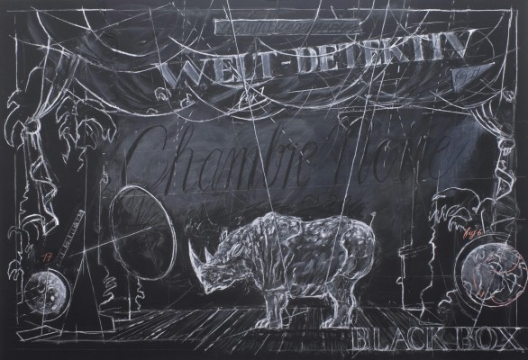 <div class="lightbox-artworktitle">Drawing for Black Box / Chambre Noire (Rhino)</div><div class="lightbox-artworkyear">2005</div><div class="lightbox-artworkdescription">Pastel and Chalk on black paper</div><div class="lightbox-artworkdimension"></div><div class="lightbox-artworkdimension"></div><div class="lightbox-tagswithlinks"><A rel='nofollow' href='/page/1/?s=%23Paper'>#Paper</A> <A rel='nofollow' href='/page/1/?s=%23Chalk'>#Chalk</A> <A rel='nofollow' href='/page/1/?s=%23BlackBoxChambreNoire'>#BlackBoxChambreNoire</A></div>