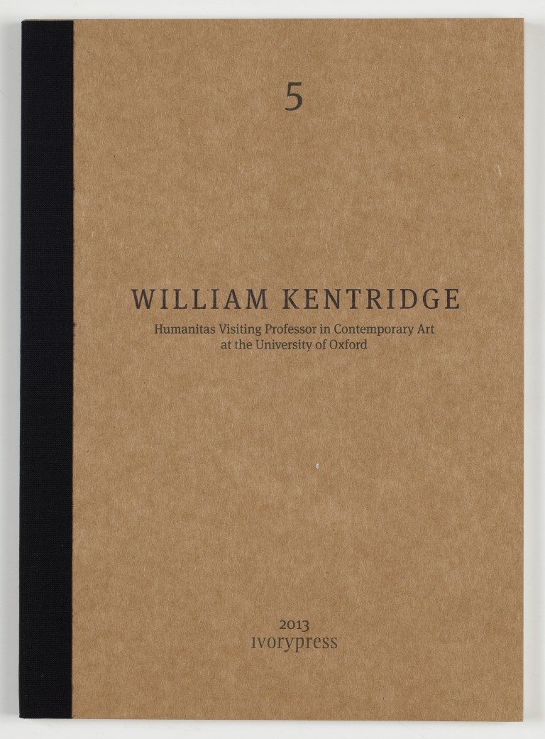 William Kentridge_Humanitas cover