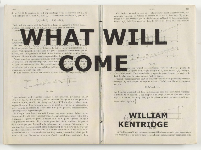 William Kentridge_What Will Come cover