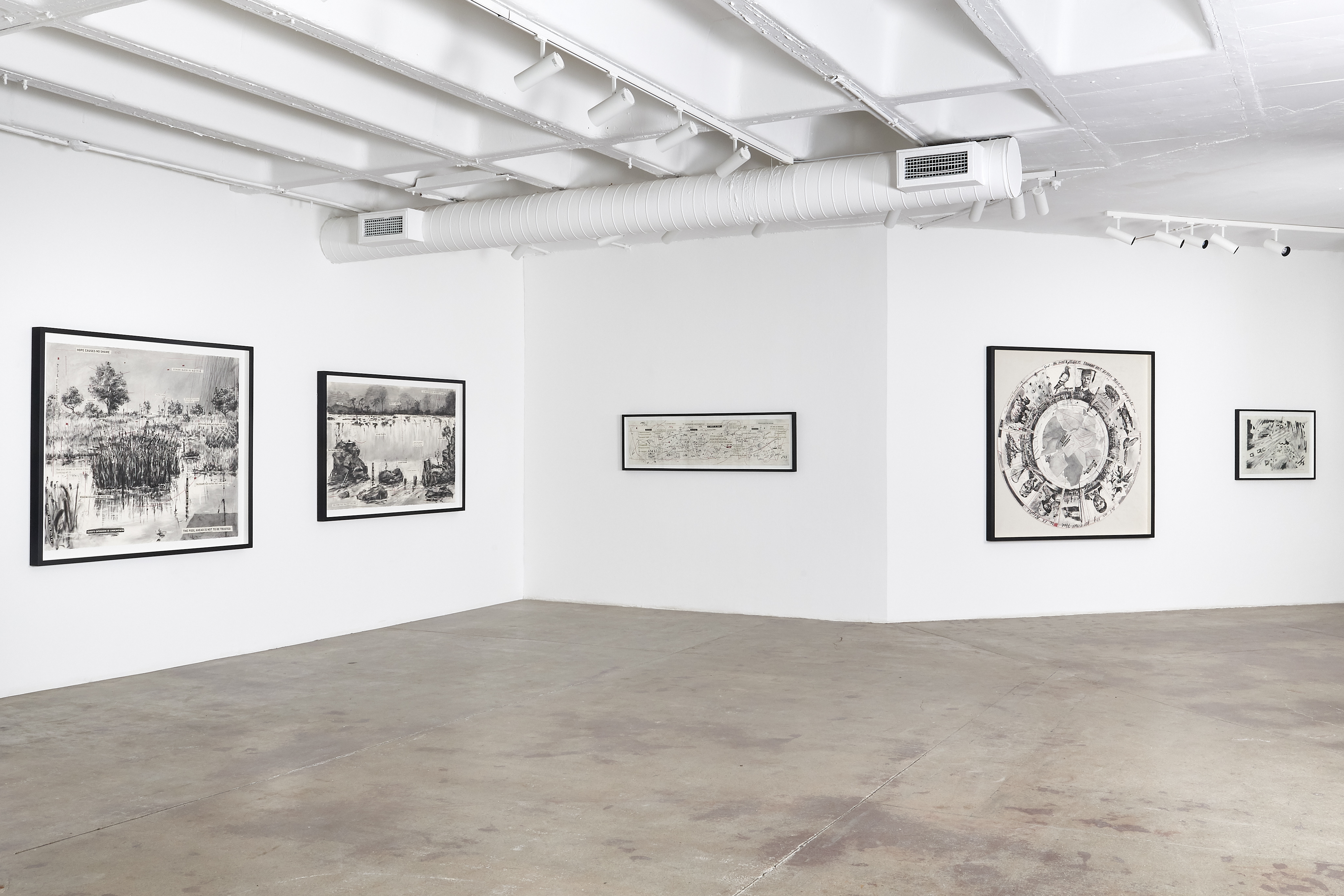 William Kentridge The Head and Load work exhibition studio 002