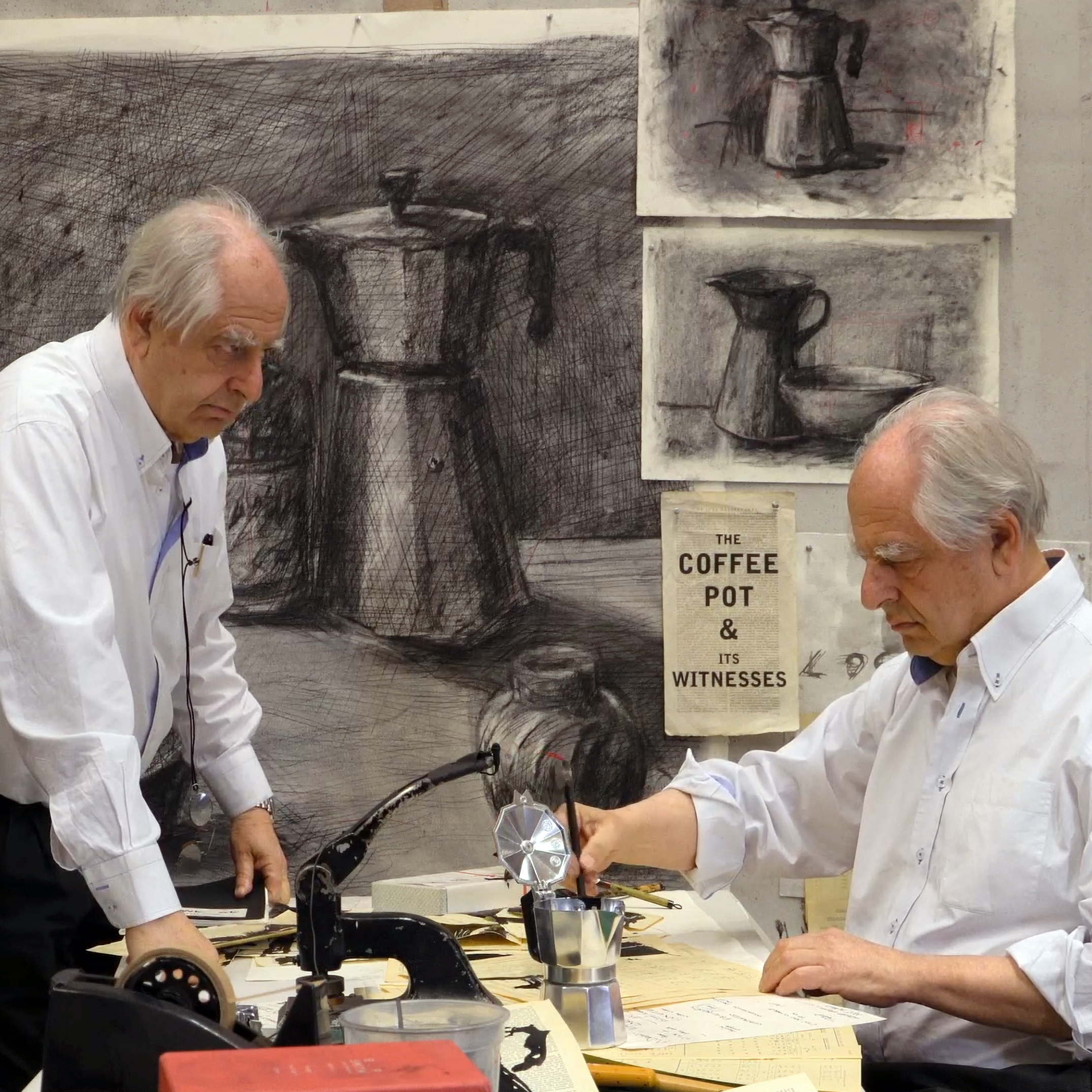 William Kentridge: Self-Portrait as a Coffee Pot