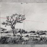 Drawing for The Head & the Load (Landscape with Trees)